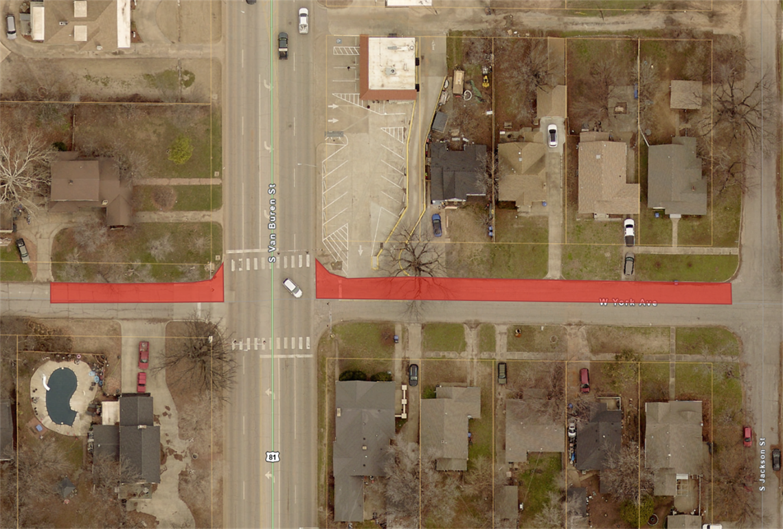 Map-for-Lane-Closure on-W-York-Ave.png